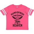 thumbnail image 3 of Inktastic Handpicked for Earth by My Titi in Heaven with Angel Wings Boys or Girls Toddler T-Shirt, 3 of 5