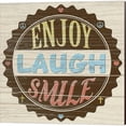 thumbnail image 2 of Great Art Now Seal of Laughter & Love by Alonzo Saunders 2 Piece Canvas Art Set Each 14W x 14H, 2 of 3