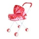 thumbnail image 2 of Cochecito de muñeca para bebé, cochecito de simulación, carrito plegable, juguete educativo interactivo, juego de rol para bebés y niños, 2 of 9