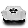 thumbnail image 3 of CoverSeal XL BBQ Grill Cover - Weather Resistant Outdoor Barbecue Apron for 5 Burner Grill with Side Trays - Compact Seal from Ground Up - Silver - 80in L x 25in W x 54in H, 3 of 4
