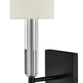 thumbnail image 5 of 47610BK Hinkley Lighting Anika - 10W 1 LED Large Wall Sconce-36 Inch Tall and 4.75 Inch Wide-Black Finish, 5 of 8