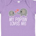 thumbnail image 4 of Inktastic Papaw Grandpa Loves Me Boys or Girls Baby Bodysuit, 4 of 5