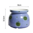 thumbnail image 5 of Flowerpot Decorative Ceramic,Flower Pattern Planter Pot, 5 of 7