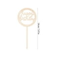 thumbnail image 4 of TEHAUX Cupcake Picks Wood 10Pcs 7.1x4.7in, 4 of 6