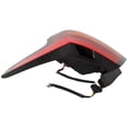 thumbnail image 4 of Passenger Side Outer Tail Light with Bulb Halogen Clear and Red Lens CAPA for Nissan Altima 19–23, 4 of 4
