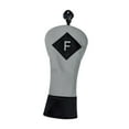 thumbnail image 4 of Golf Club Head Cover Regalos de portada del club de golf que se ajustan a la mayoría de los golf club de golf PU cuero impermeable guardia de techo de 26x12.5cm, 4 of 8