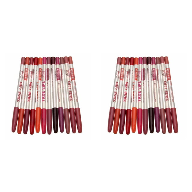 Seitruly 12 Pieces/Set Women Portable Lip Liner Wedding Pencils Tool Lining Girls Supplies Lips Party Kit Assorted Beauty Makeup 2piezas Seitruly CBP000379