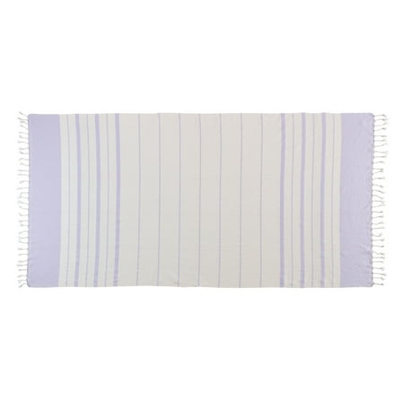 Kafthan, Bianca Turkish Towel, Premium 100% Turkish Cotton, Quick Drying & Soft, Lavender, 35"x67"
