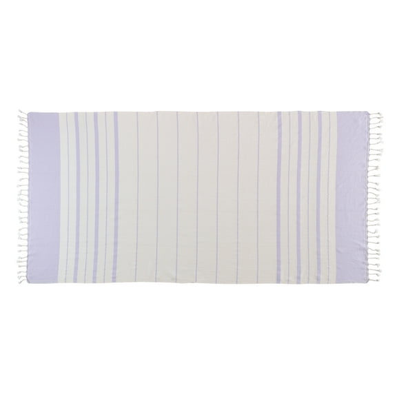 Kafthan, Bianca Turkish Towel, Premium 100% Turkish Cotton, Quick Drying & Soft, Lavender, 35"x67"