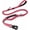 Hot pink, variant on Tactical Dog Leash Heavy Duty, 4-6FT Shock Absorbing Bungee Lead with 2 Padded Handle, Metal Carabiner Clip, Car Seatbelt, Strong No Pull Leash for Medium Large X-Large Dogs, Black