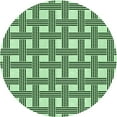 thumbnail image 1 of Ahgly Company Machine Washable Indoor Round Transitional Medium Forest Green Area Rugs, 7' Round, 1 of 7