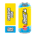 thumbnail image 3 of (6 pack) GHOST® ENERGY Zero Sugar Energy Drink, SWEDISH FISH®, 200mg Natural Caffeine, 16 fl oz Can, 3 of 14