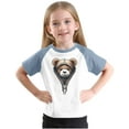 thumbnail image 4 of RXIRUCGD 2025 Vêtements d'Été pour Enfants Tout-Petits Garçons Filles Mode Mignon Col Rond Imprimé Manches Courtes Haut, 4 of 7