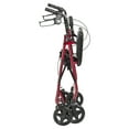 thumbnail image 6 of drive Rollator Adjustable Height / Folding Aluminum 33 to 38 inch Handle Height R728RD, 6 of 11