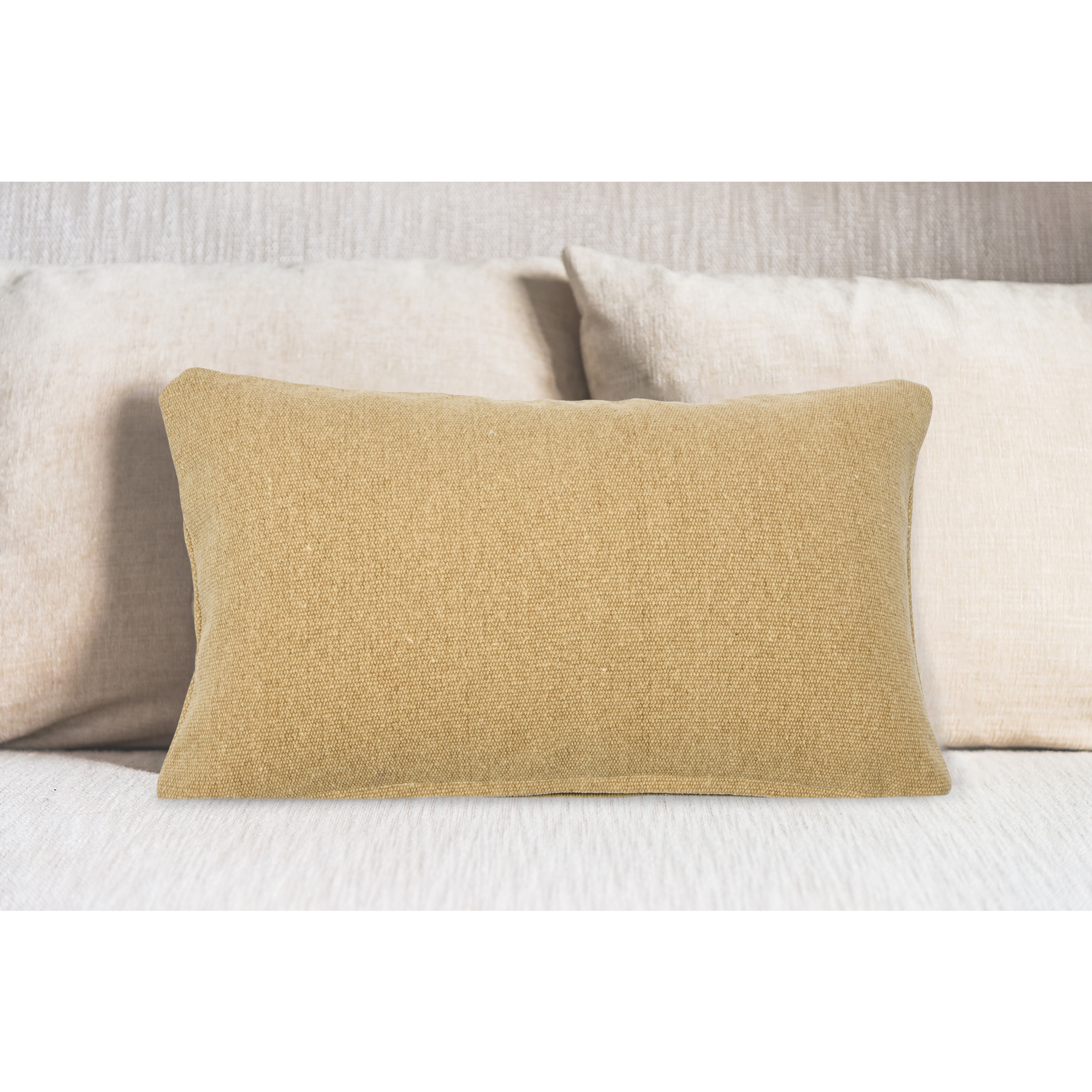 Creative Co-Op Woven Canvas Lumbar Pillow Cover