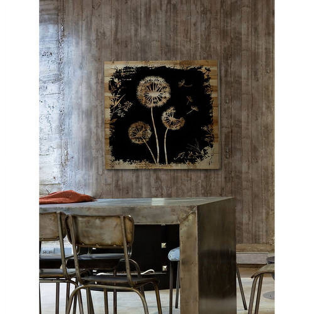 Marmont Hill "Believe Dandies" by Vicki Butler Painting Print on Natural Pine Wood