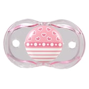 RaZbaby Keep-It-Kleen Pacifier, Pink Hearts