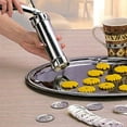 thumbnail image 4 of Cookies Press Cutter Set Baking Tools Manual Cookie Biscuits Press Machine and 4 Nozzles 20 Cookie Molds, 4 of 9