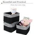 thumbnail image 3 of WEHUSE Large Storage Baskets for Closet Shelves, 15.8 L x 12 W x 10 H Inches Foldable Fabric Storage Bins, Set of 3, 3 of 7