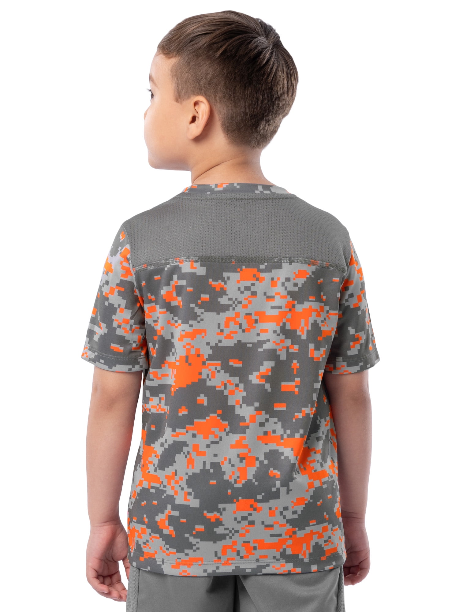 Athletic Works Boy's Short Sleeve Core Active T-Shirt 2-Pack, Sizes 4-18 & Husky