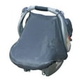 thumbnail image 1 of Filet Solarsafe pour siège d’auto pour bébé Jolly Jumper | Housse en maille grise avec protection de 85 % contre les UVB et 82 % contre les UVA | Moustiquaire respirante avec attaches réglables, 1 of 4