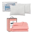 thumbnail image 1 of Colcha King Size Acabado Ultrasónico Trinity Rosa + Almohada Frosty 2, 1 of 8