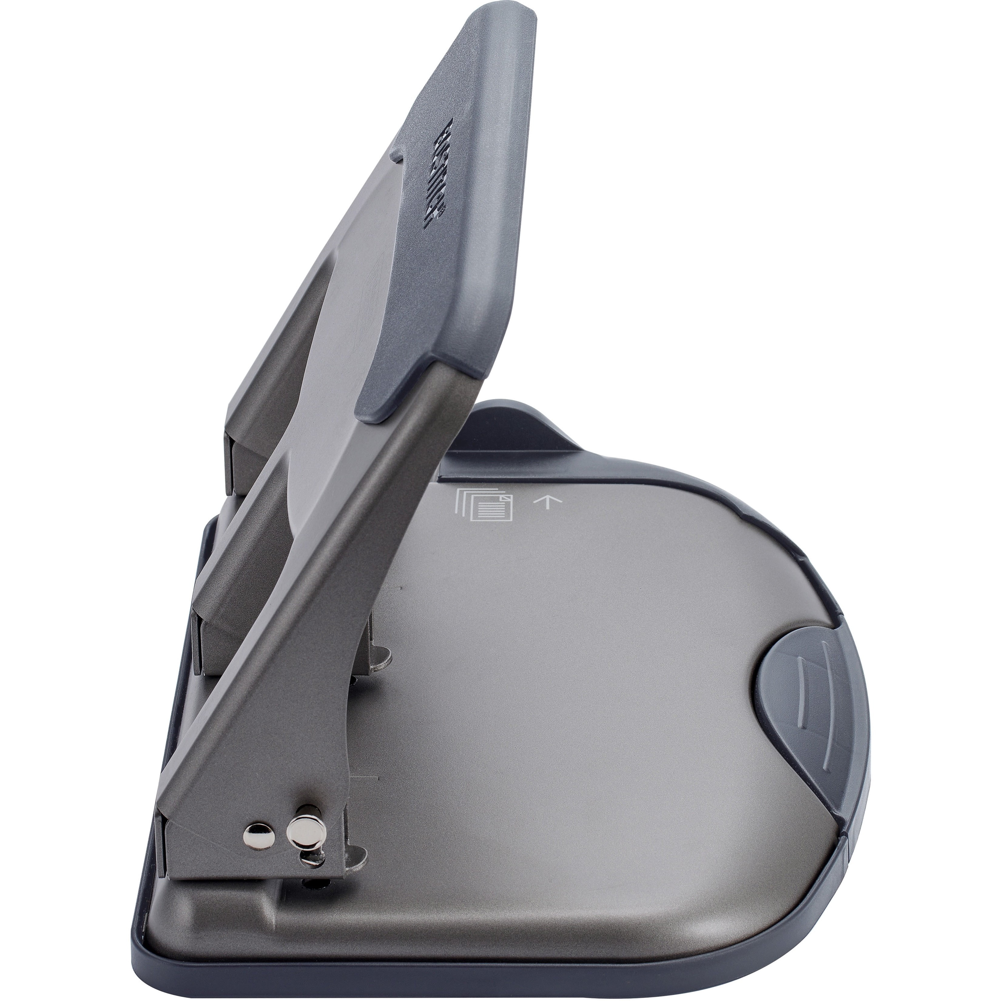 Bostitch EZ Squeeze 40 Sheet 3-Hole Punch, Antimicrobial Coating, Heavy Duty (HP40AM)