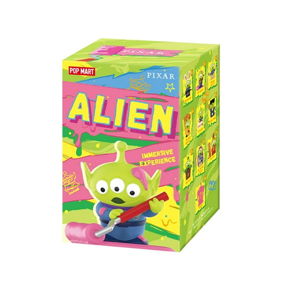 POP MART Disney Pixar Alien Immersive Experience Series Mystery Box 1PC/9PCS POPMART Blind Box Anime Action Figure Cute Figurine Lz