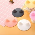 thumbnail image 4 of Silicone Leakproof Heat Resistant Silicone Cats Ear Cup Lids, Creative Reusable Cup Cover Anti-dust Airtight Seal Food Grade Mug Cover, Heat Resistant Cup Lids, 4 of 8