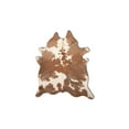 thumbnail image 3 of Natural Kobe Cowhide Rug | Tournesol brown/white | 5'x7', 3 of 4