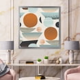thumbnail image 3 of Designart 'Retro Shapes With Abstract Moons and Suns I' Modern Framed Art Print, 3 of 4