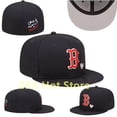 thumbnail image 2 of Gorros planos ajustados originales Boston Real, gorra de Hip Hop, letra B, ajuste verdadero, sombrero de camionero, sombrero de papá, venta al por mayor Fivean unisex, 2 of 2