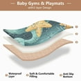 thumbnail image 5 of WOBOGO Cute Mermaid Holding Starfish Baby Playmats Extra Large Waterproof Rollable Activity Pads for Toddlers 50×50inch, 5 of 7