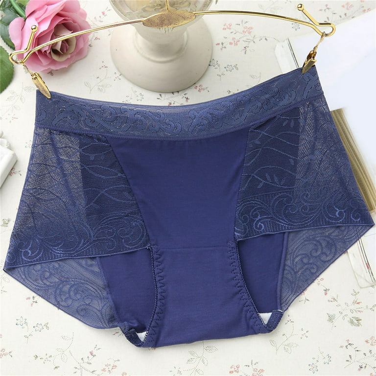 CAICJ98 Seamless Underwear for Women Womens Petite-Plus-Size Lace