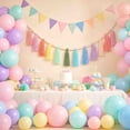 thumbnail image 5 of Orangide Boho Tassel Garland 59 Inch with Wooden Beads and Macrame Fringe, Colorful Yarn Bunting for Nursery, Bedroom, and Party Decor, Perfect for Boho Wall Hanging and Baby Shower, 5 of 7