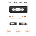 thumbnail image 5 of Memoria Usb 3 En 1 Usb Lightning, Android, Pc 1 Tera 1tb Negro, 5 of 5