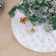 thumbnail image 4 of Falda de árbol de Navidad, tapete blanco de piel sintética, 78/90/122cm, adornos de fiesta en casa, 4 of 4