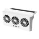 thumbnail image 2 of Ventilador de ventana para coche, ventilador de refrigeración para coche, accesorios compactos para coche, lateral multiusos Blanco, 2 of 9