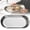 Silver, variant on Hgtduk Fast Tray Serving Tray, Rectangular Serving Tray for Indoor Use, Fast Tray Platter for Party Home Kitchen - Silver 26*11