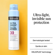 Neutrogena Ultra Sheer Sunscreen SPF 30 Body Sunscreen Spray, 5 oz