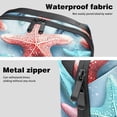 thumbnail image 4 of Starfish Hard Drive Cases Cable Organizer Small Travel Electronic Organizer Charger Case Organizer Oxford Fabric Waterproof Storage Bag for Protecting Electronic Gadgets - 5.9x9.44x3.14 in, 4 of 6