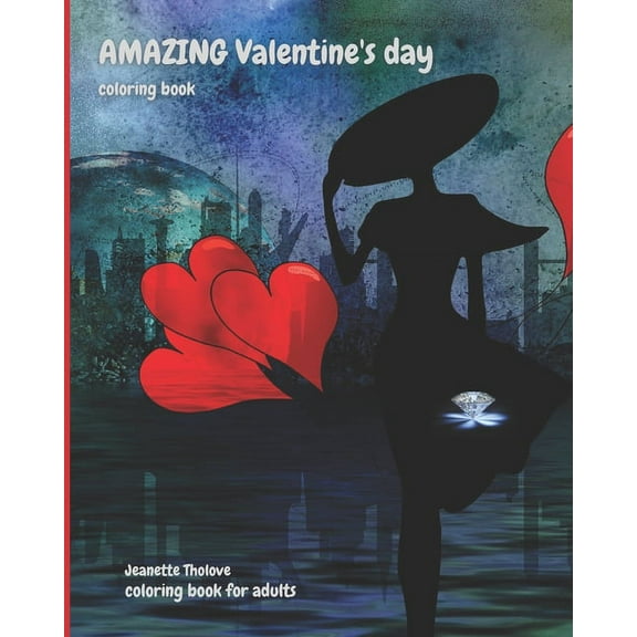 Valentine's Day: AMAZING Valentine's day coloring book: Valentine's day coloring book - 50 beautiful Valentine themed designs- Ideal as a gift for Valentine's day (Paperback)