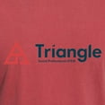 thumbnail image 3 of CafePress - Triangle Tagline Horizontal T Shirt - Mens Comfort Colors Shirt, 3 of 5