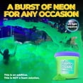 thumbnail image 4 of FoamDaddy UV Glow Powder Dye – Make Your Foam Glow – Compatible with Any Foam Machine – Add a Pop of Color & Neon Magic – Safe & Non-Toxic, Easy Preparation, Long Lasting & Great Glow Effect – 2oz, 4 of 7