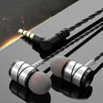 thumbnail image 1 of Wired Earphone Stereo In-Ear Headset with Microphone Earbuds 3.5mm for Smart Phone MP3 Laptop PC, 1 of 5