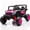 Pink, variant on POVANLI 12V Ride on Toys Truck with 2.4G Remote Control,2 Seater Kids Electric Car with 4 wheels, USB, MP3, Bluetooth, LED Lights for Girls Boys Kids 3-5, Pink