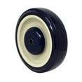 thumbnail image 5 of SY America 5" 4 Pack Polyurethane Stepped and Full Tread Face w/ Double Ball Bearing Shopping Cart Wheel 1000 lbs Total Capacity (5 inches pack of 4, Bore Dark Blue Beige Stepped Face), 5 of 5