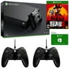 Microsoft Xbox One X and BONUS Red Dead Redemption Game and 2 BONUS Controllers and BONUS Microsoft Gift Card