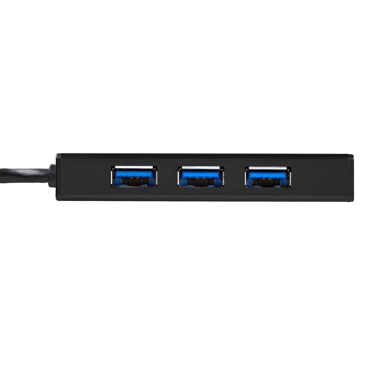 3PORT USB 3.0 HUB WITH GIGABIT ETHERNET NIC ALUMINUM W/ CABLE