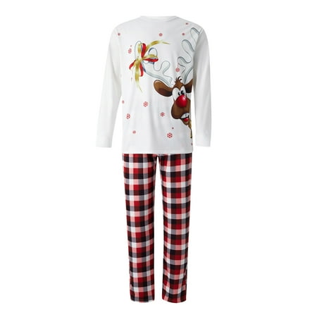 

Christmas Pajamas Christmas Pjs for Couples Kids Baby Xmas Jammies Pajama Long Sleeve Holiday Sleepwear